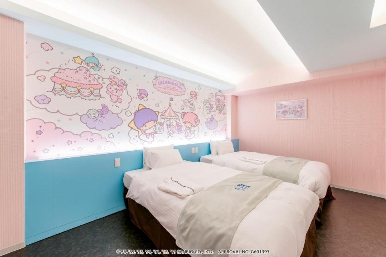 超KAWAii Sanrio卡通主題酒店 必住Hello Kitty/蛋黃哥/布甸狗主題房間！ - GOGOAdvise - Travel 旅遊日記